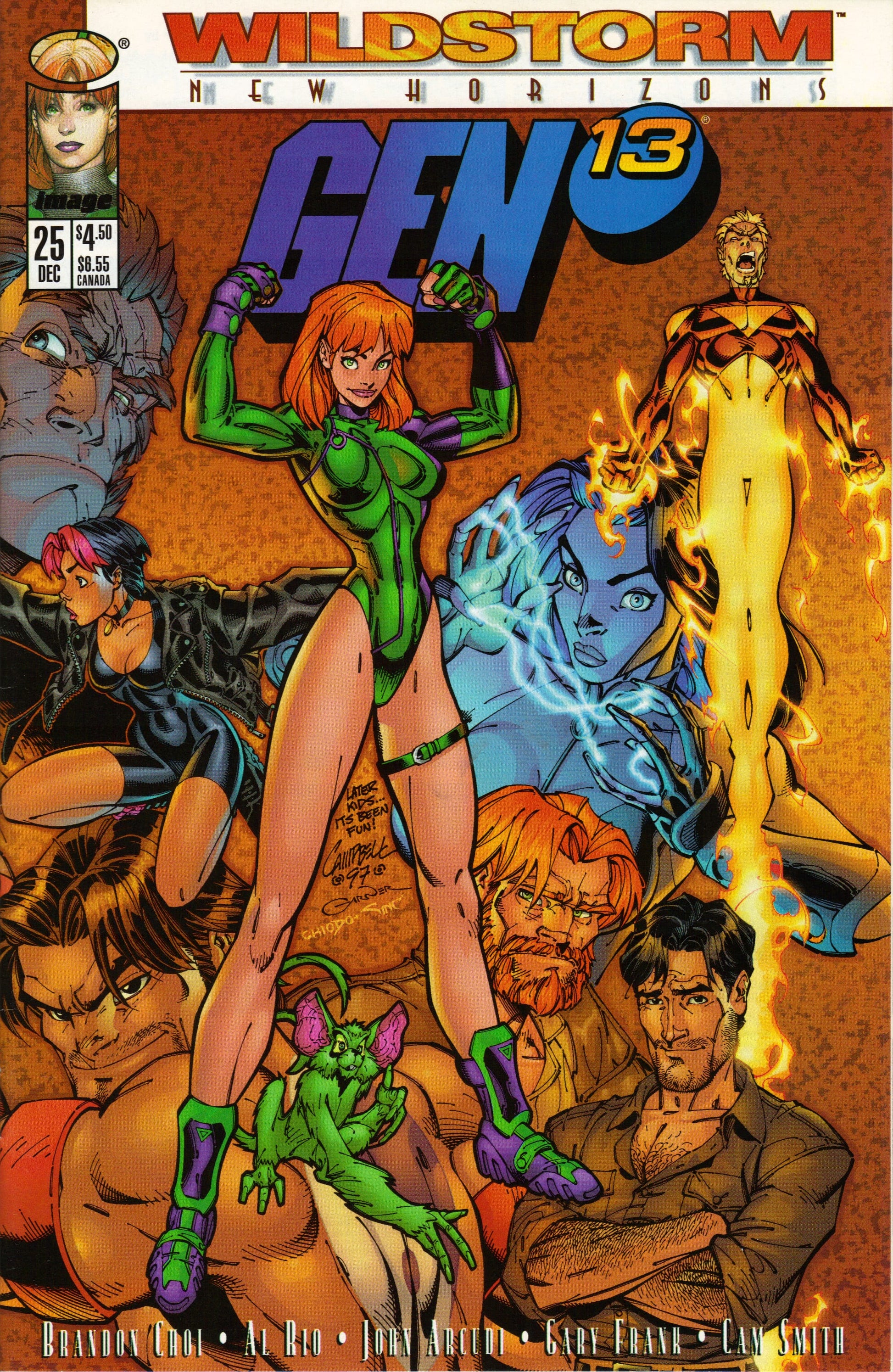 DC Comics COMIC BOOK Gen 13 #25 - -B (VF)