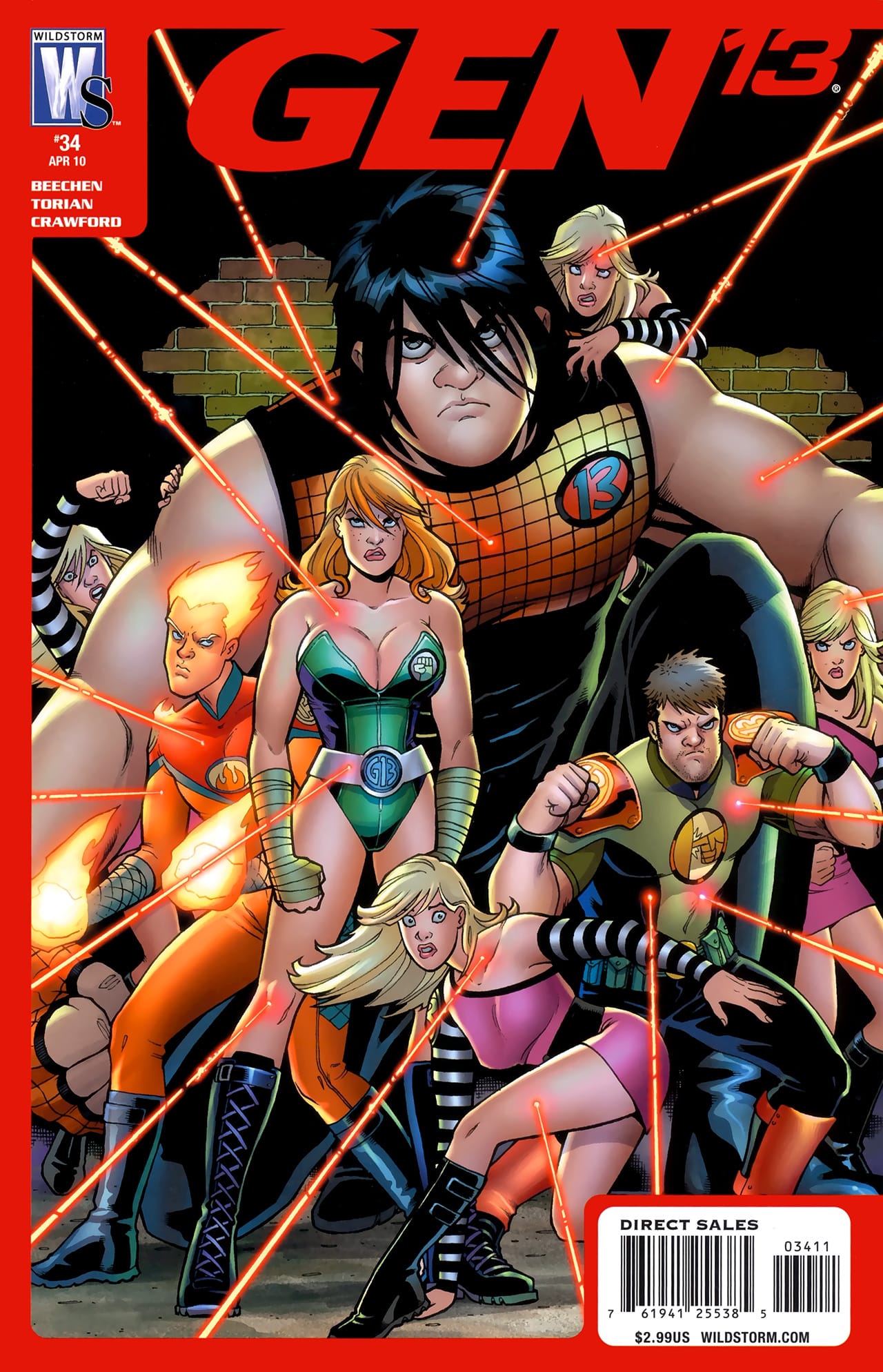 DC Comics COMIC BOOK Gen 13 #34
