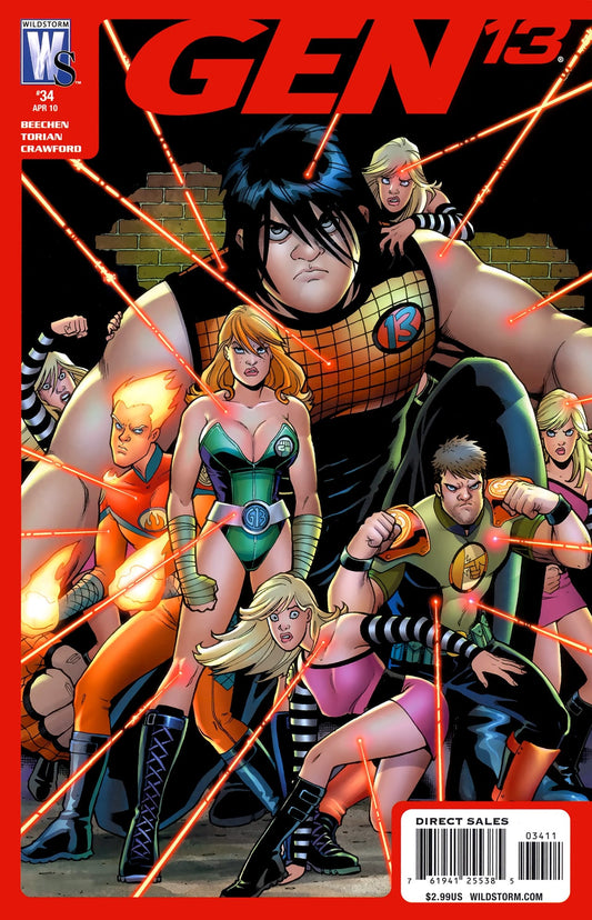 DC Comics COMIC BOOK Gen 13 #34