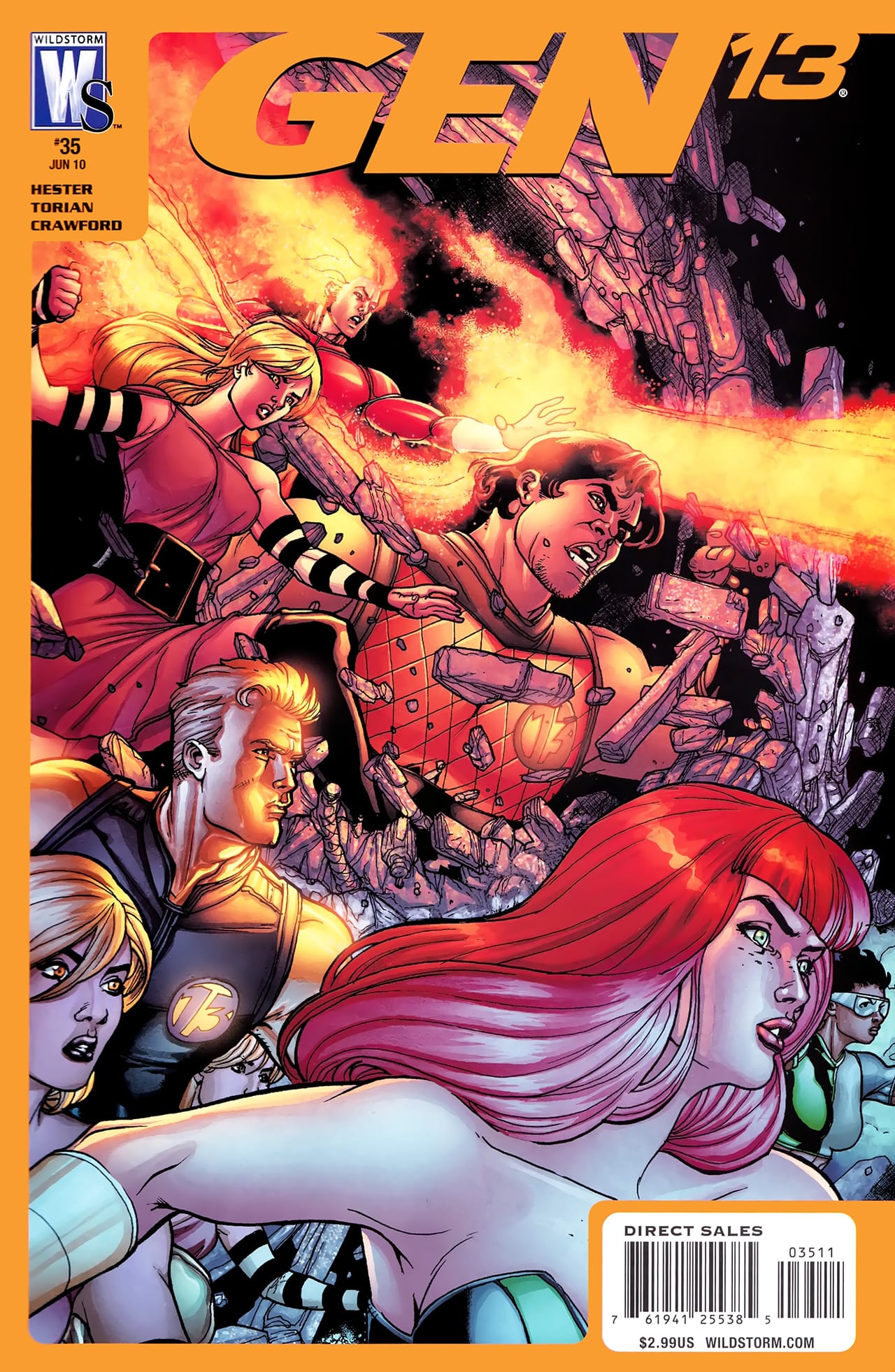 DC Comics COMIC BOOK Gen 13 #35