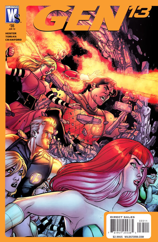 DC Comics COMIC BOOK Gen 13 #35