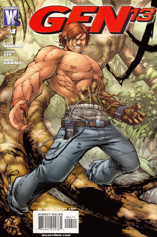 DC Comics COMIC BOOK Gen 13 #4