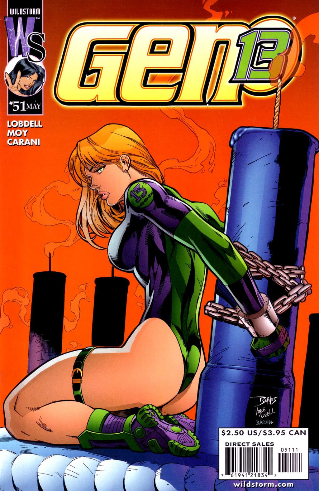 DC Comics COMIC BOOK Gen 13 #51 (VF)