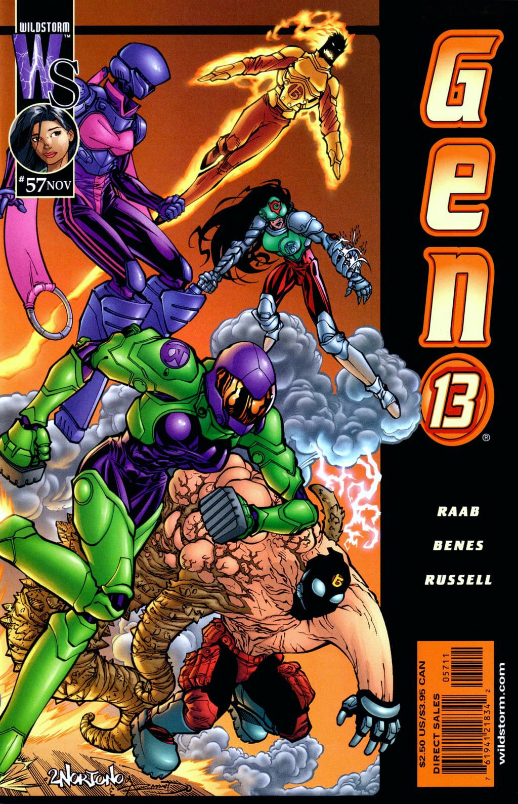 DC Comics COMIC BOOK Gen 13 #57 (VF)