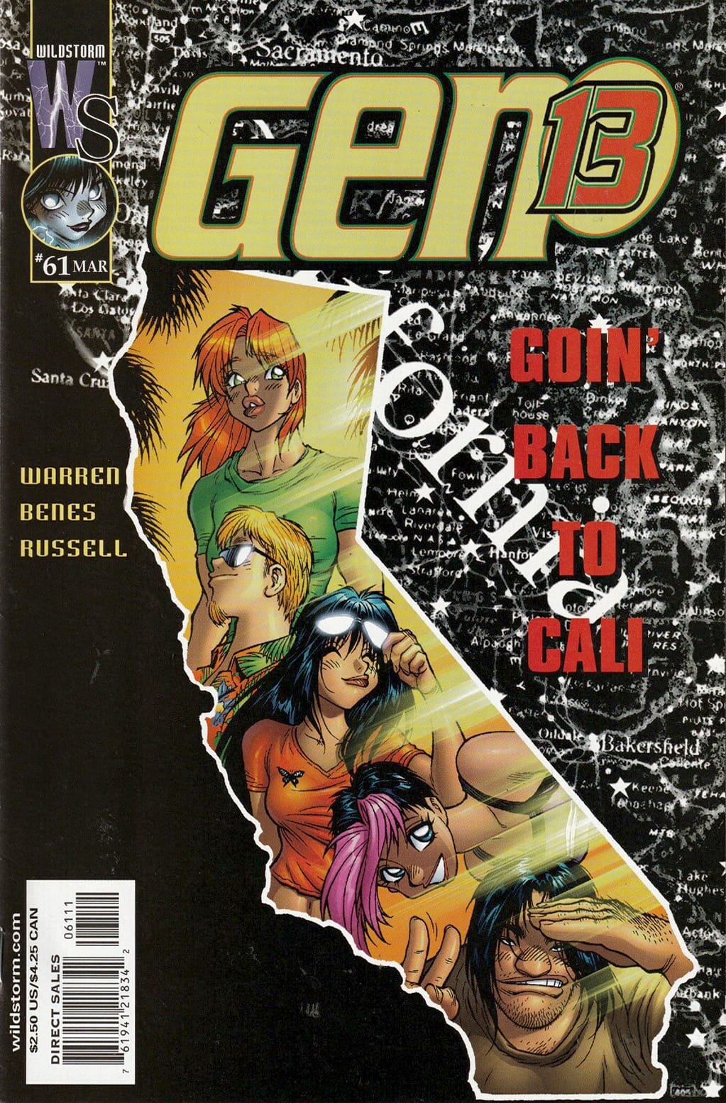 DC Comics COMIC BOOK Gen 13 #61 (VF)