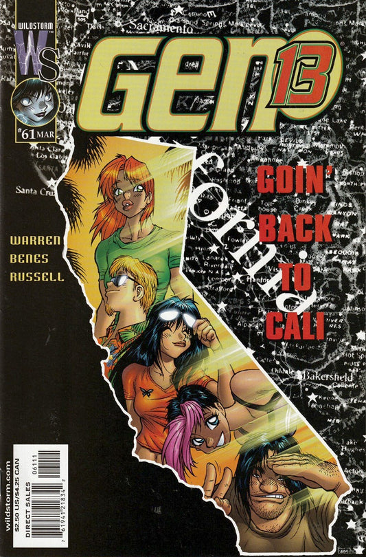 DC Comics COMIC BOOK Gen 13 #61 (VF)