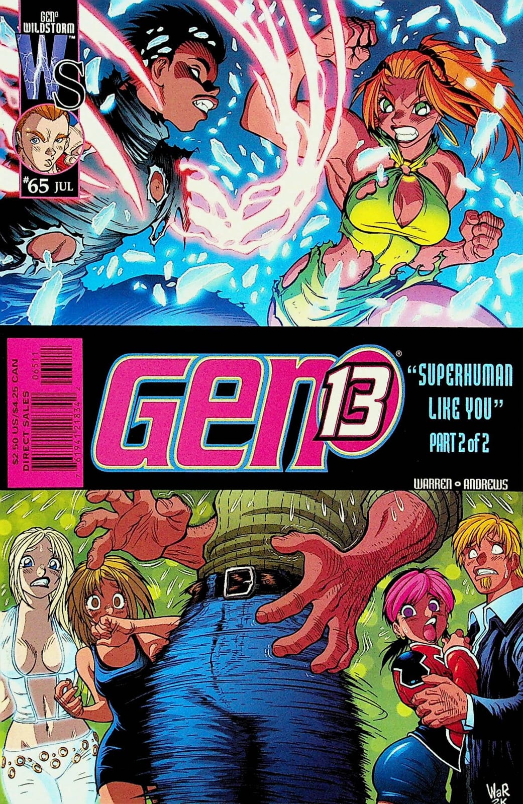 DC Comics COMIC BOOK Gen 13 #65 (VF)