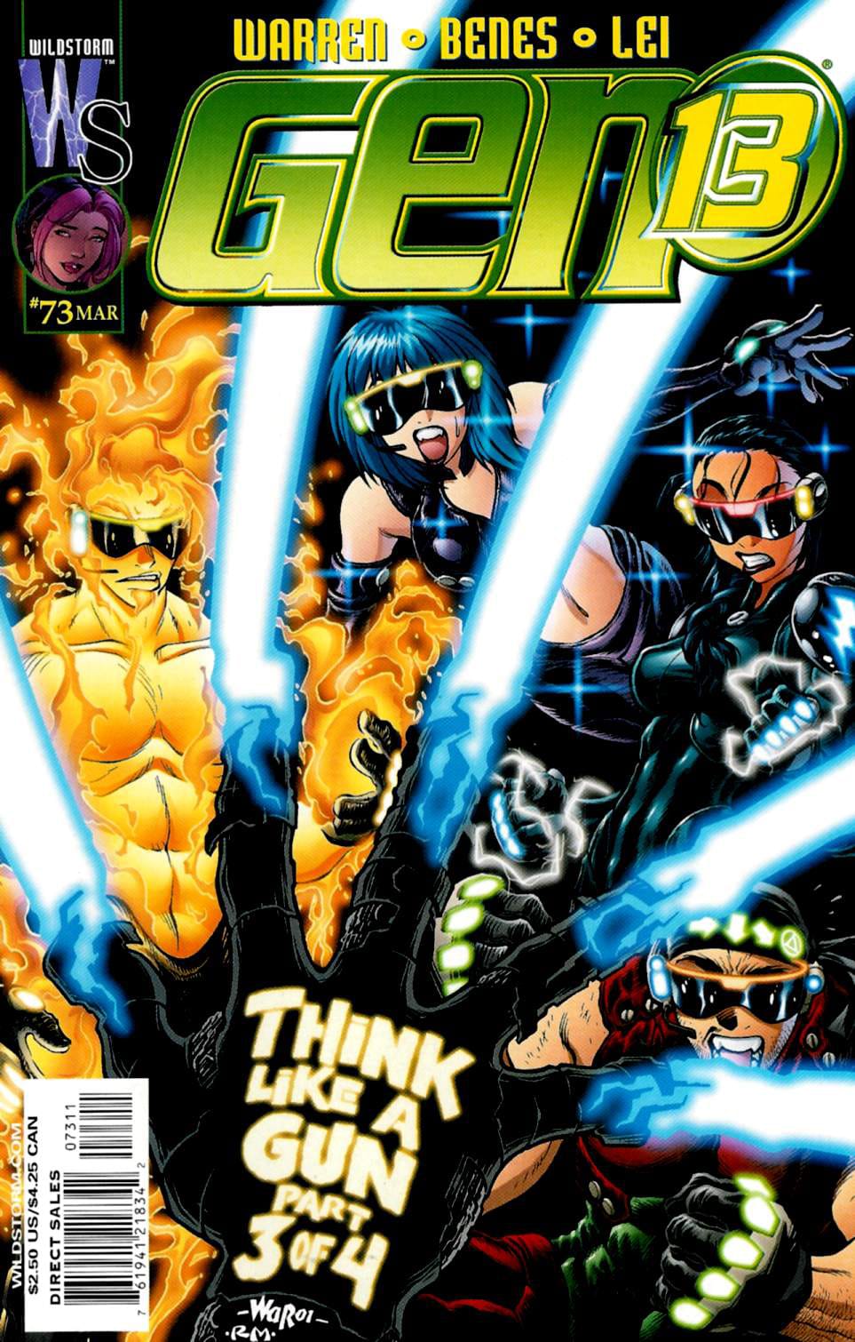 DC Comics COMIC BOOK Gen 13 #73 (VF)