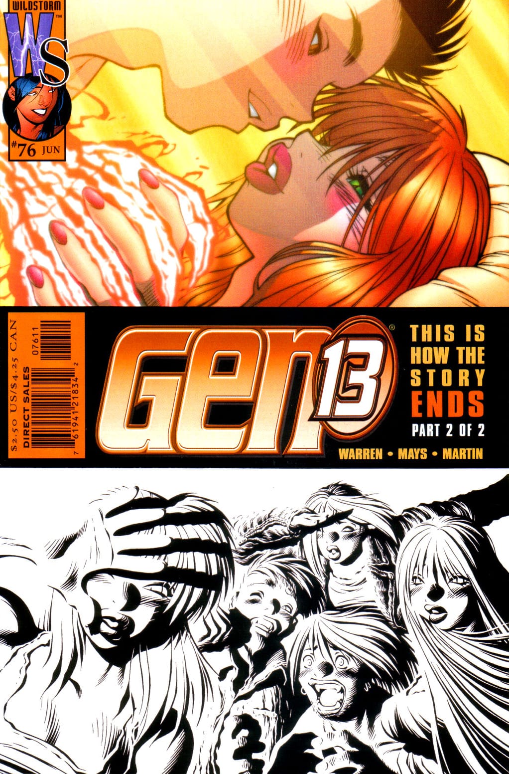 DC Comics COMIC BOOK Gen 13 #76 (VF)