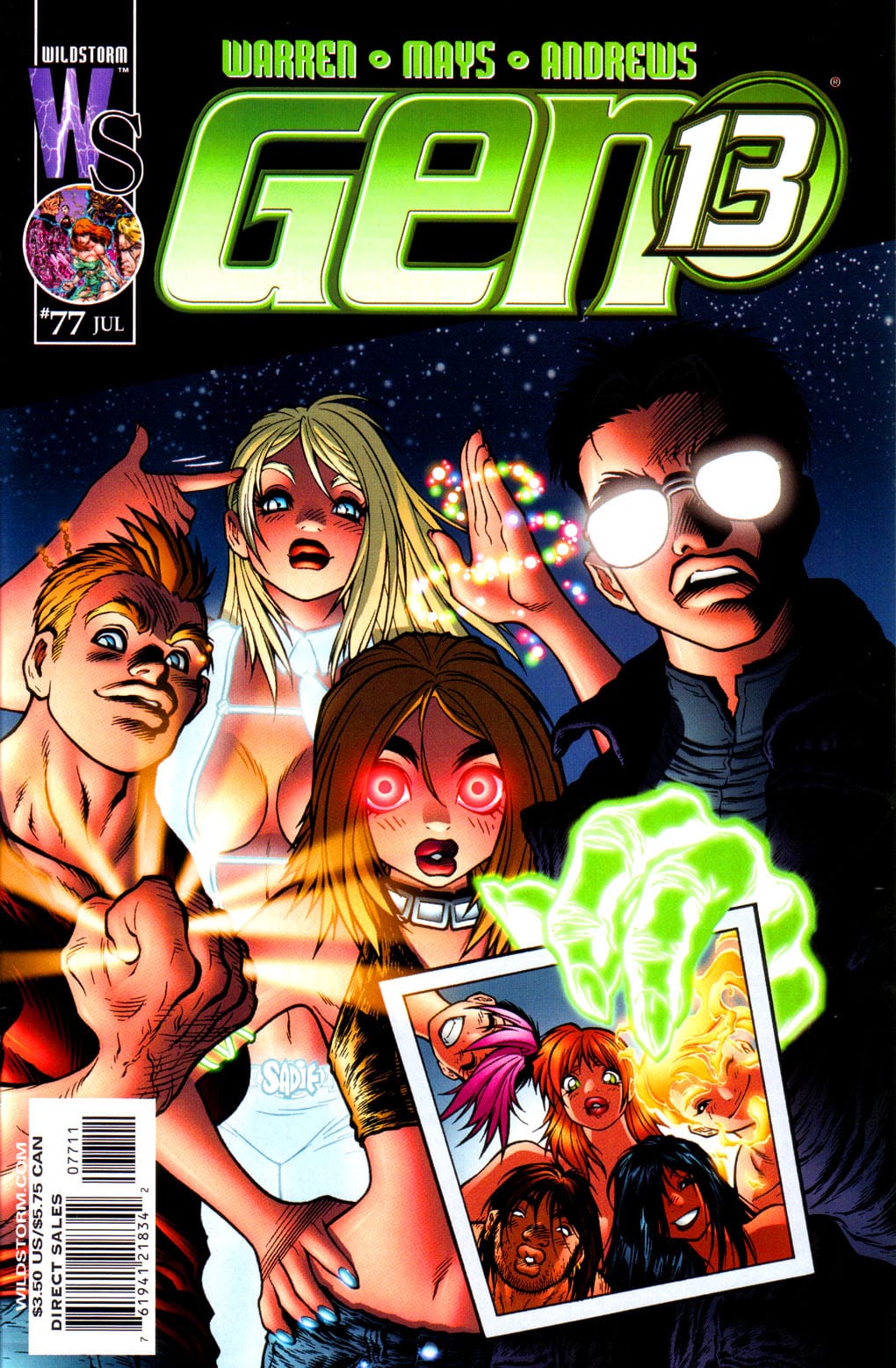 DC Comics COMIC BOOK Gen 13 #77 (VF)