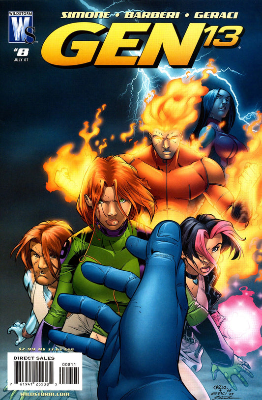 DC Comics COMIC BOOK Gen 13 #8