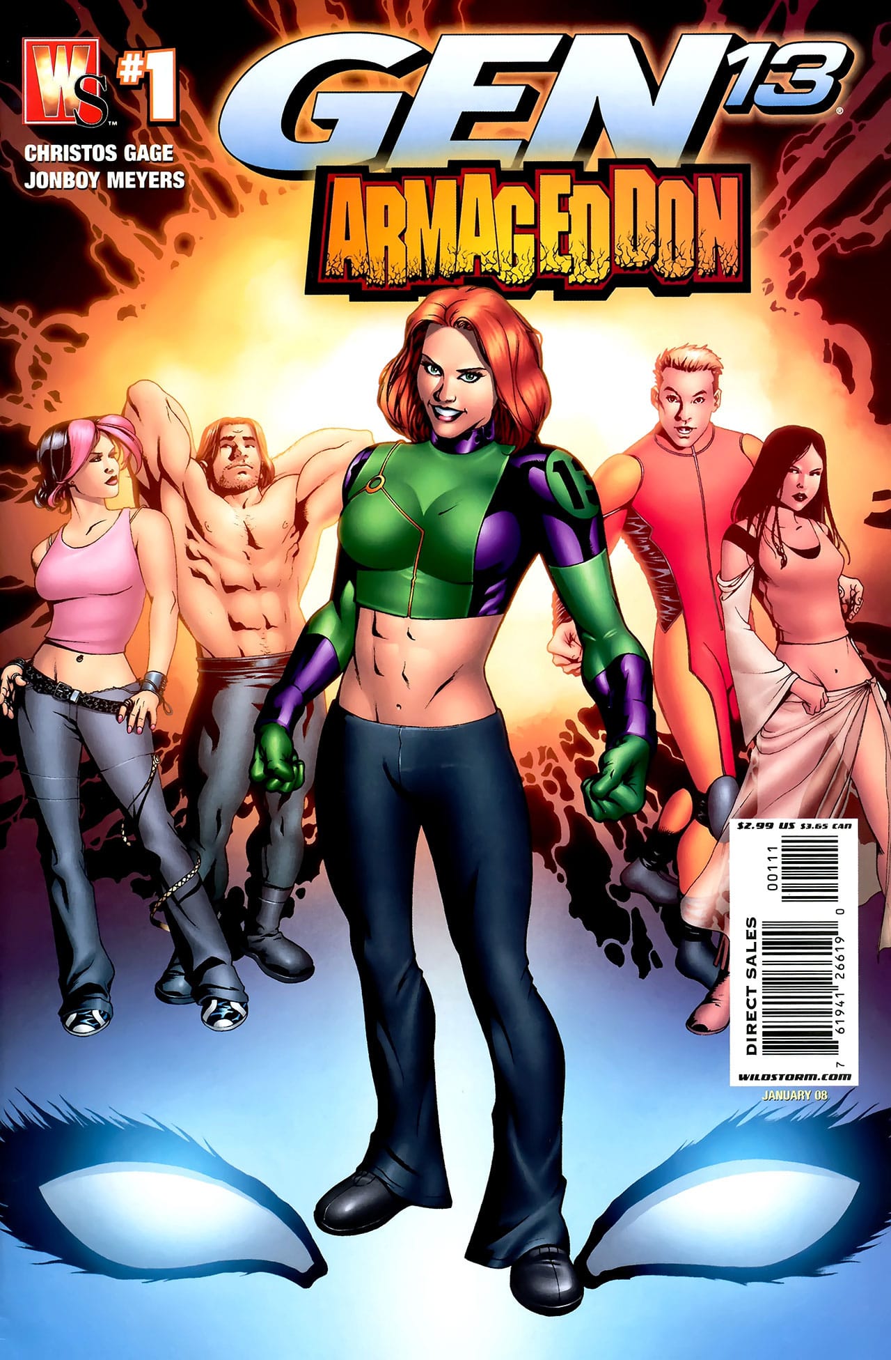 DC Comics COMIC BOOK Gen 13: Armageddon #1 (VF)