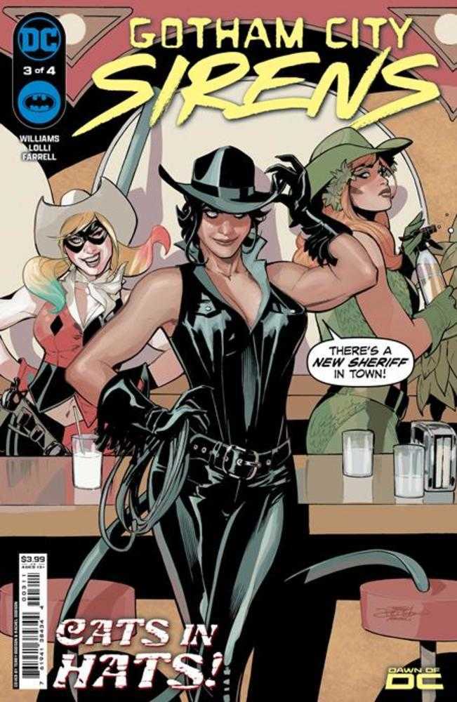 DC Comics COMIC BOOK Gotham City Sirens #3 (Of 4) Cover A Terry Dodson