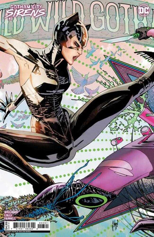 DC Comics COMIC BOOK Gotham City Sirens #3 (Of 4) Cover D Guillem March Connecting Card Stock Variant