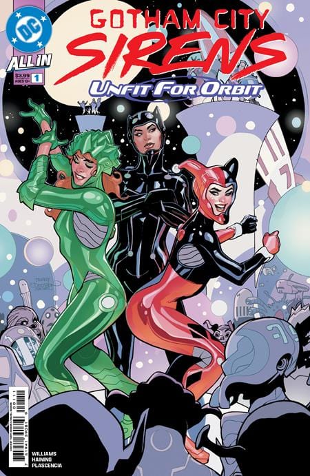 DC Comics COMIC BOOK GOTHAM CITY SIRENS UNFIT FOR ORBIT #1 (OF 5) CVR A TERRY DODSON & RACHEL DODSON