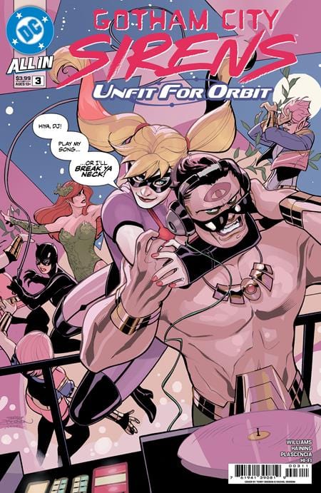 DC Comics COMIC BOOK GOTHAM CITY SIRENS UNFIT FOR ORBIT #3 (OF 5) CVR A TERRY DODSON & RACHEL DODSON