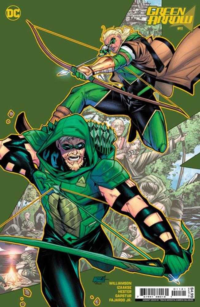 DC Comics COMIC BOOK Green Arrow #11 (Of 12) Cover B Travis Mercer Card Stock Variant