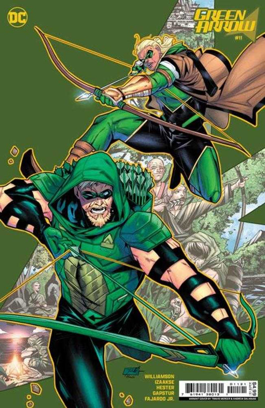 DC Comics COMIC BOOK Green Arrow #11 (Of 12) Cover B Travis Mercer Card Stock Variant