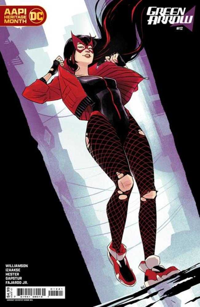 DC Comics COMIC BOOK Green Arrow #12 Cover C Annie Wu Red Canary Aapi Month Card Stock Variant