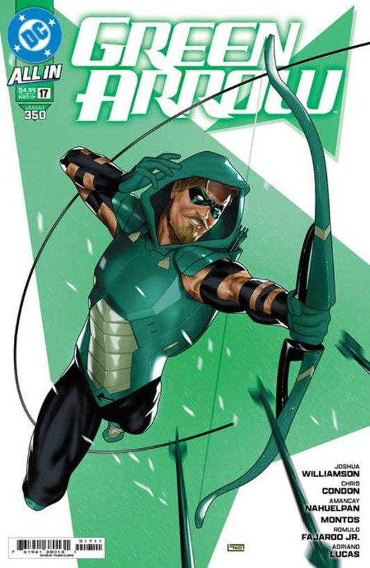 DC Comics COMIC BOOK Green Arrow #17 Cover A Taurin Clarke