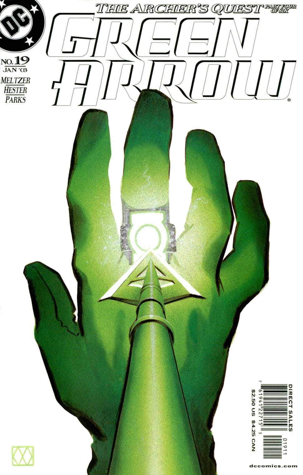 DC Comics COMIC BOOK Green Arrow #19 (VF/NM)