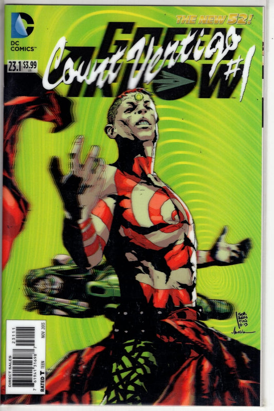 DC COMICS COMIC BOOK GREEN ARROW #23.1 COUNT VERTIGO (VF)
