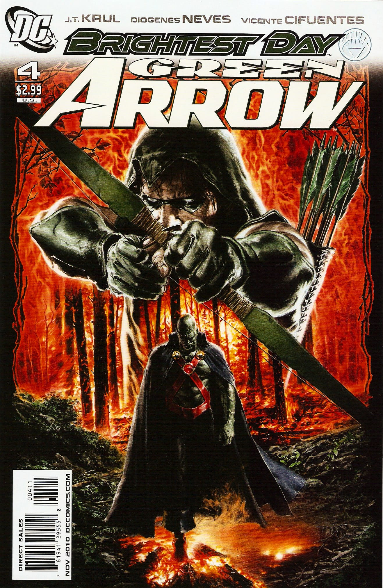 DC Comics COMIC BOOK Green Arrow #4 (VF/NM)