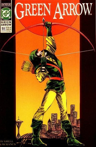 DC Comics COMIC BOOK Green Arrow #51 (VF/NM)