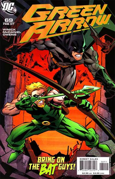 DC Comics COMIC BOOK Green Arrow #69 (VF/NM)