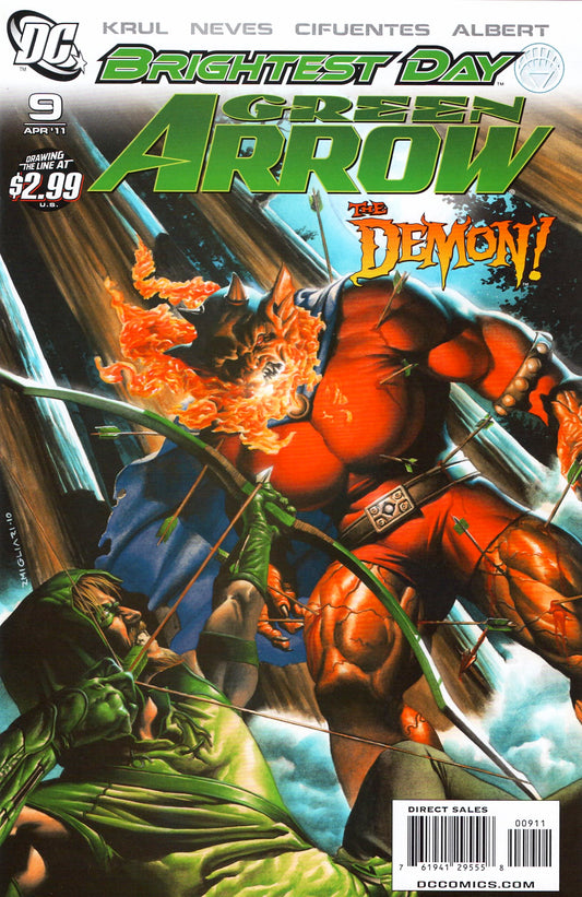 DC Comics COMIC BOOK Green Arrow #9 (VF/NM)