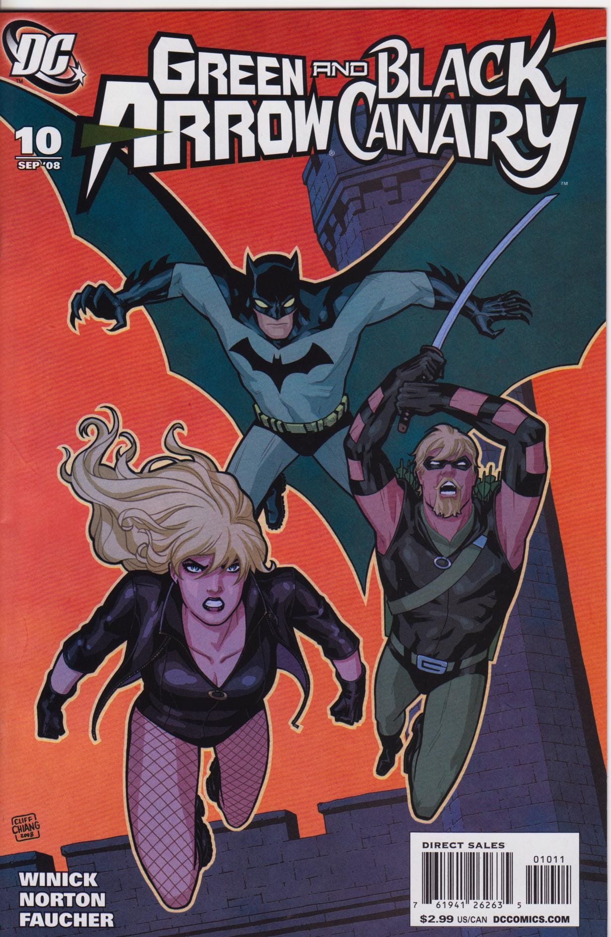 DC Comics COMIC BOOK Green Arrow/Black Canary #10 (VF/NM)