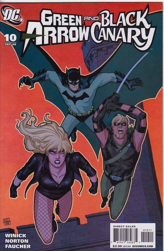 DC Comics COMIC BOOK Green Arrow/Black Canary #10 (VF/NM)