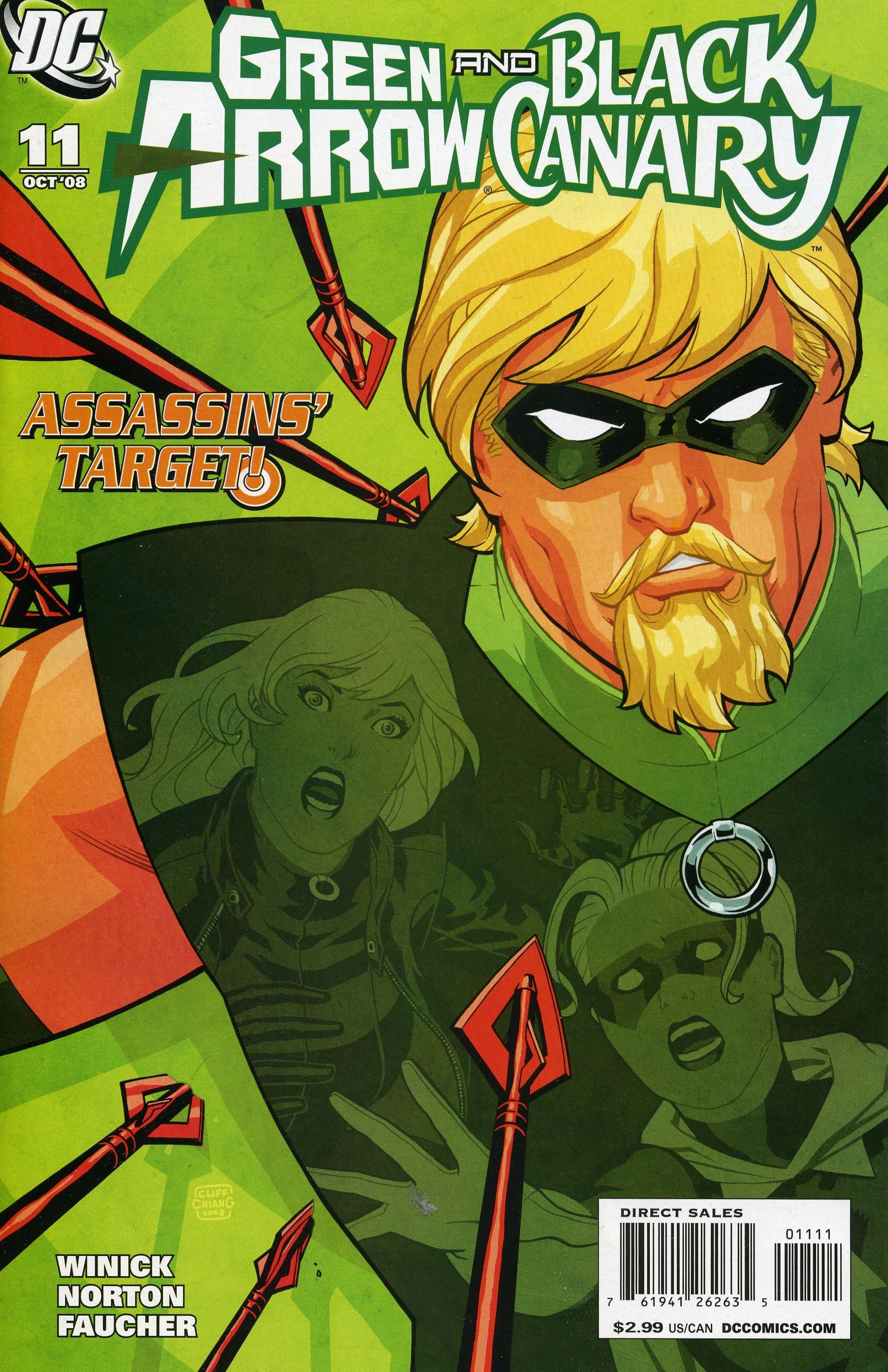 DC Comics COMIC BOOK Green Arrow/Black Canary #11 (VF/NM)