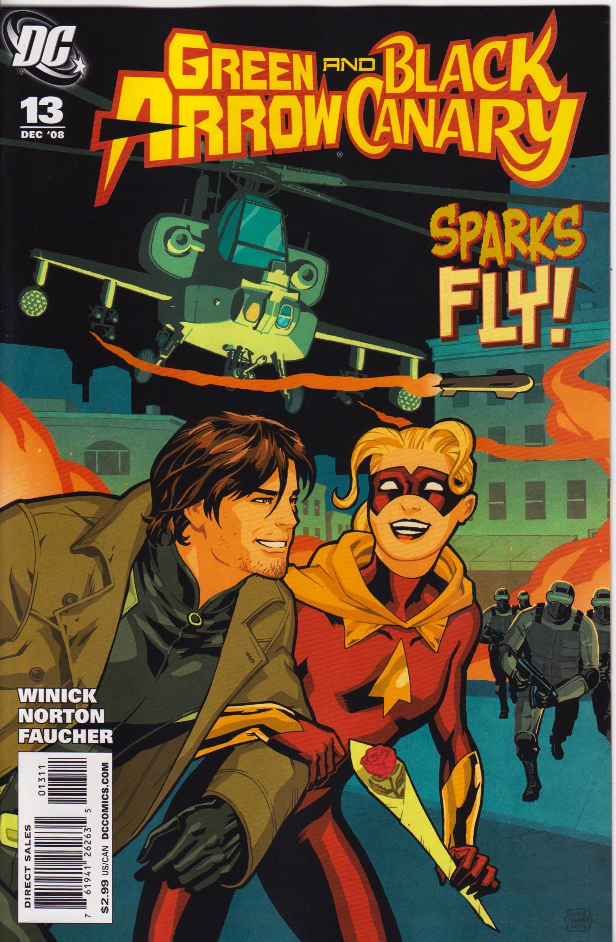 DC Comics COMIC BOOK Green Arrow/Black Canary #13 (VF/NM)