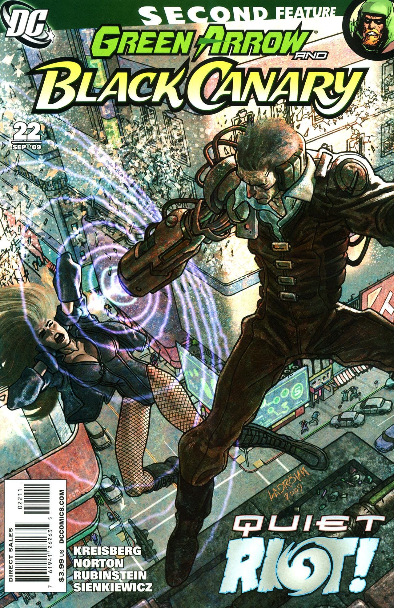 DC Comics COMIC BOOK Green Arrow/Black Canary #22 (VF/NM)