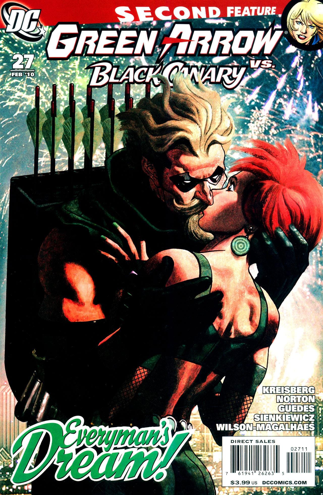 DC Comics COMIC BOOK Green Arrow/Black Canary #27 (VF/NM)