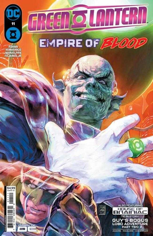 DC Comics COMIC BOOK Green Lantern #11 Cover A Xermanico (House Of Brainiac)