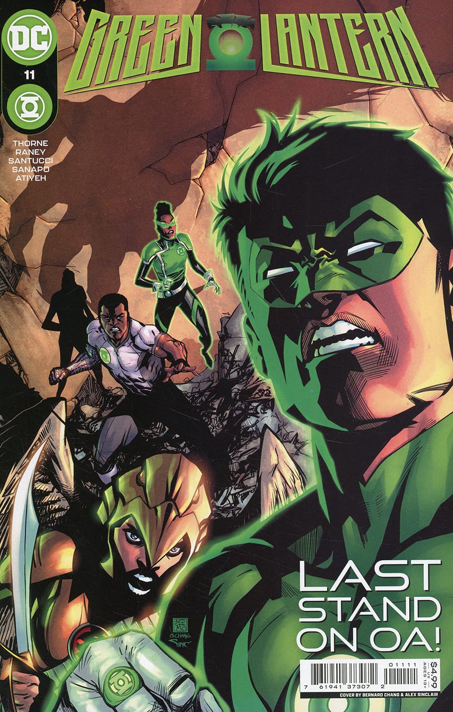 DC Comics COMIC BOOK Green Lantern #11 - CVR A (VF)