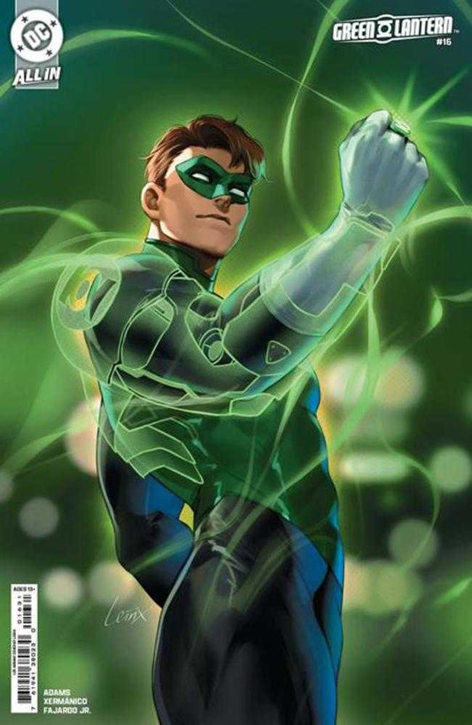 DC Comics COMIC BOOK Green Lantern #16 Cover E 1 in 25 Lesley Leirix Li Card Stock Variant