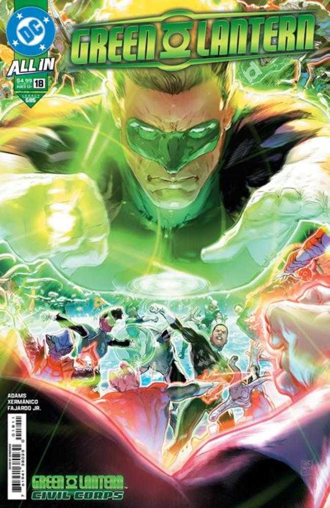 DC Comics COMIC BOOK Green Lantern #18 Cover A Xermanico
