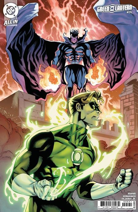 DC Comics COMIC BOOK GREEN LANTERN #25 CVR G INC 1:25 CHRIS CAMPANA CARD STOCK VAR