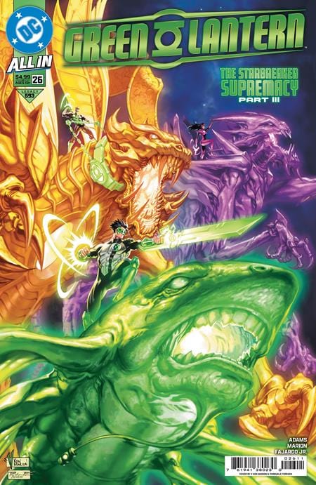DC Comics COMIC BOOK GREEN LANTERN #26 CVR A V KEN MARION CONNECTING (STARBREAKER SUPREMACY)