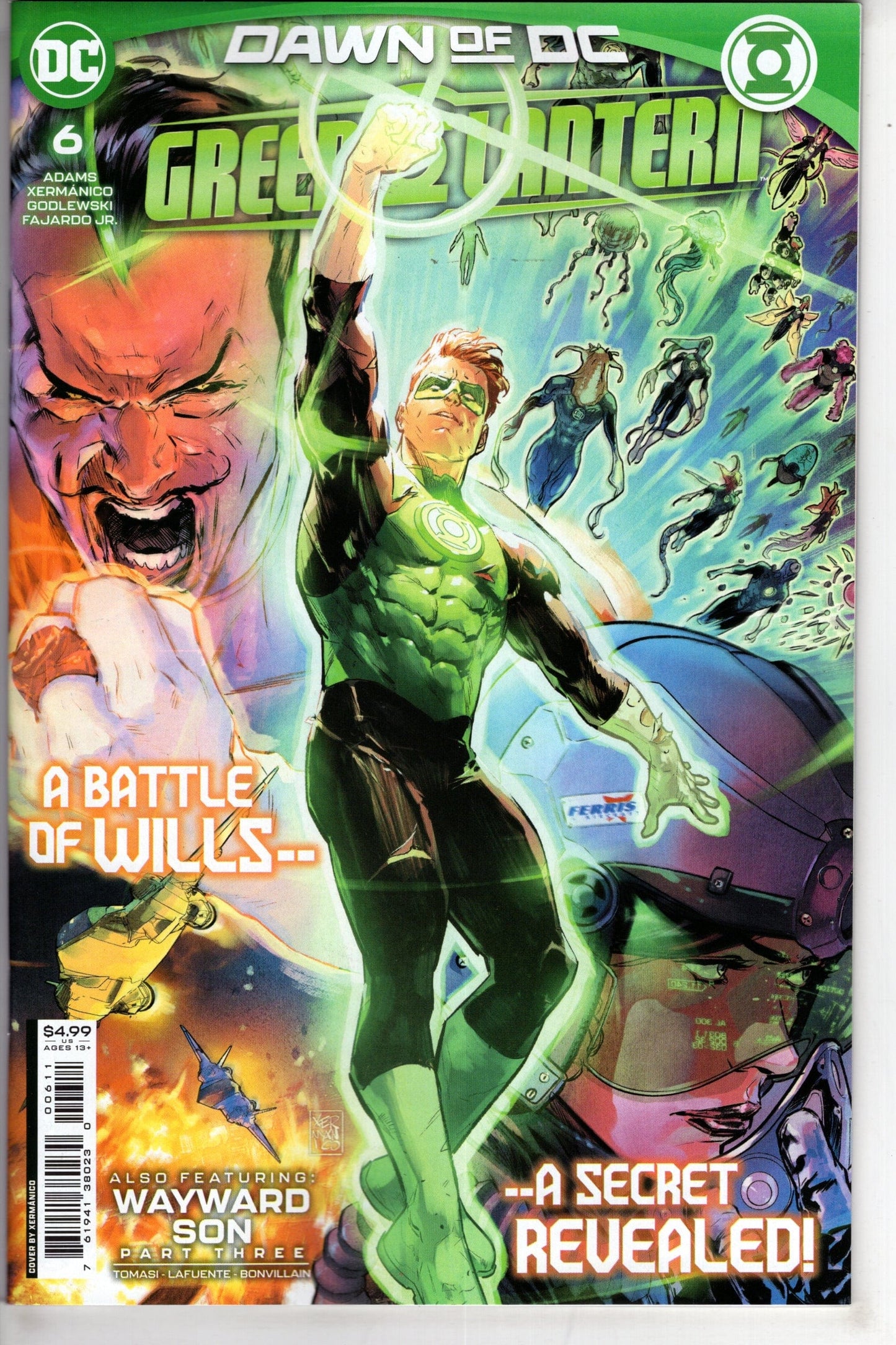 DC Comics COMIC BOOK Green Lantern #6 Cover A Xermanico