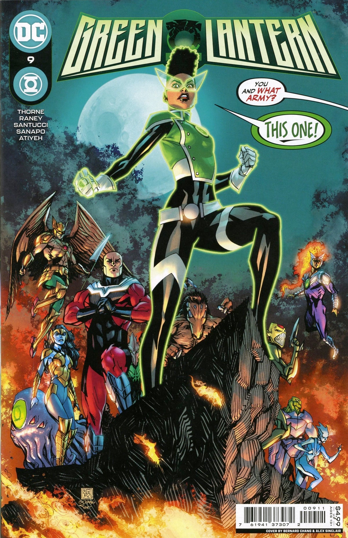 DC Comics COMIC BOOK Green Lantern #9 - CVR A (VF)