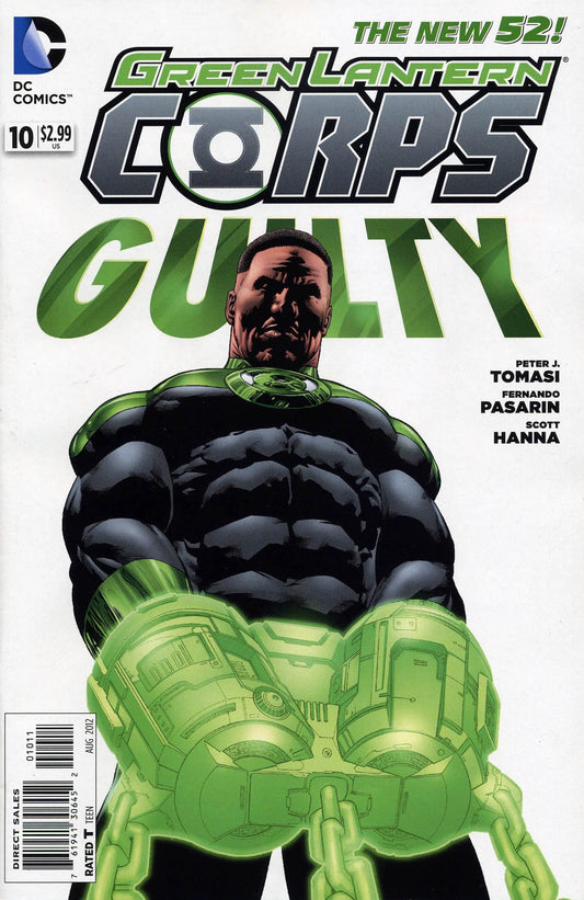 DC Comics COMIC BOOK Green Lantern Corps #10 (FN)