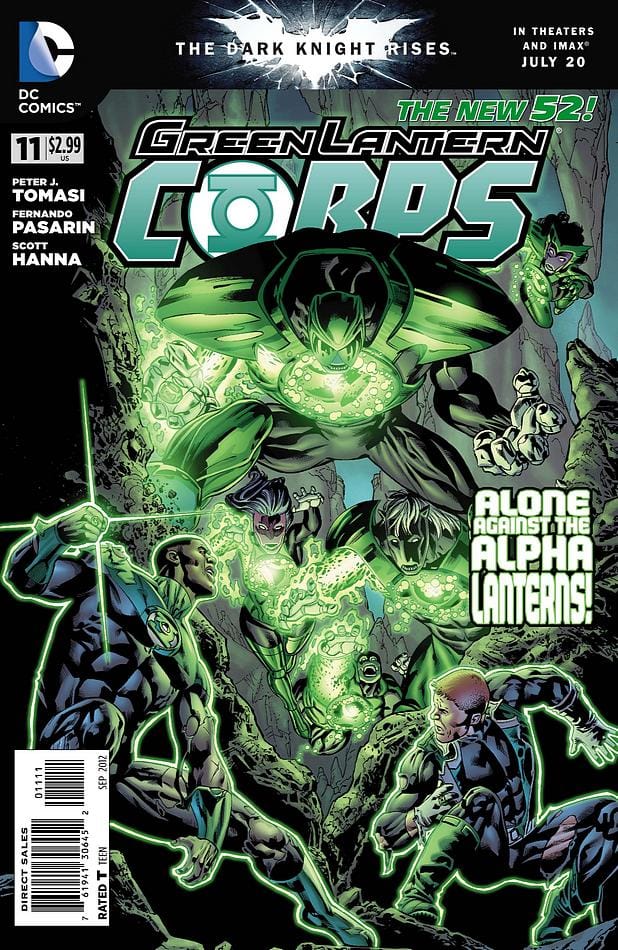 DC Comics COMIC BOOK Green Lantern Corps #11 (FN)