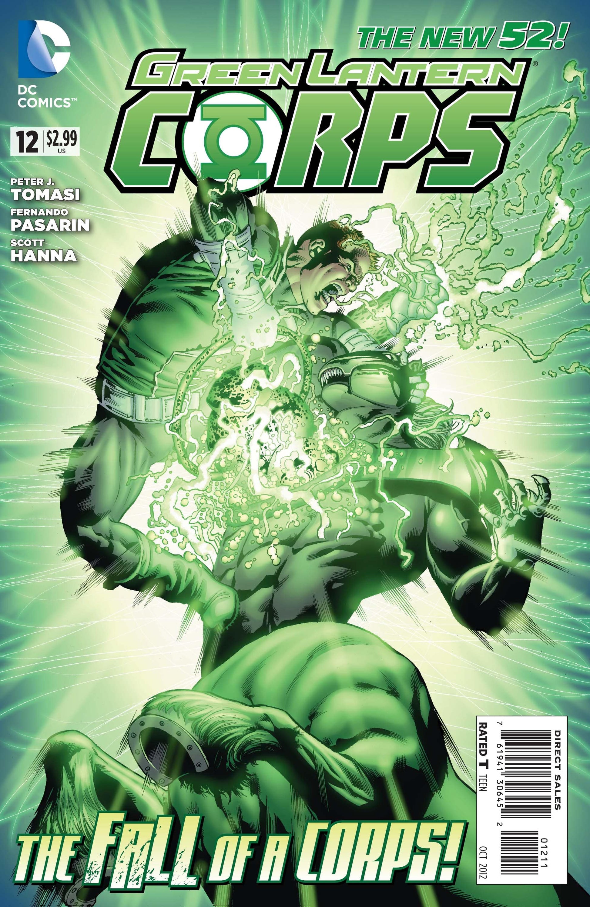 DC Comics COMIC BOOK Green Lantern Corps #12 (FN)