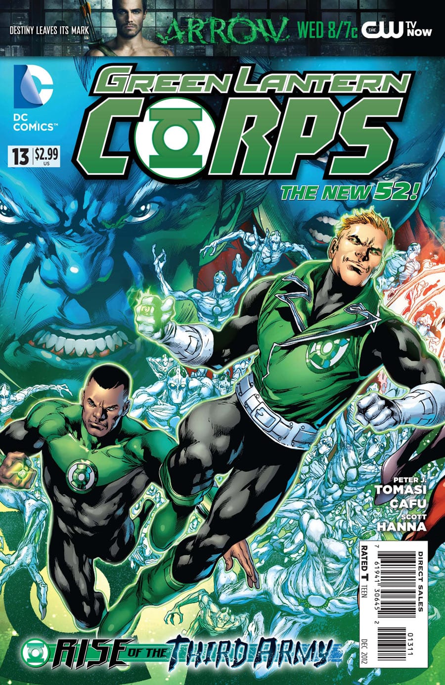 DC Comics COMIC BOOK Green Lantern Corps #13 (FN)