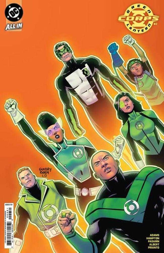 DC Comics COMIC BOOK Green Lantern Corps #2 Cover F 1 in 25 Gavin Guidry Card Stock Variant
