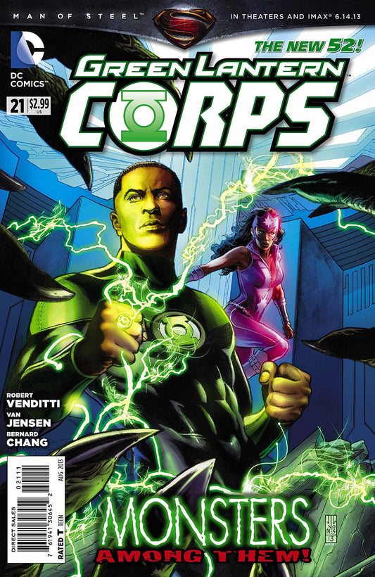 DC Comics COMIC BOOK Green Lantern Corps #21 (FN)